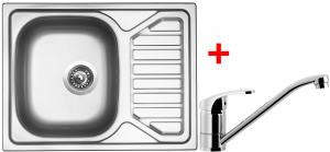 nerezové sety velké sinks Sinks OKIO 650 V+PRONTO