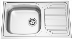 nerezové dřezy velké sinks Sinks OKIO 860 XXL V 0,6mm matný