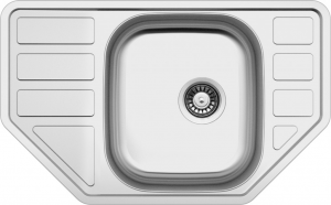 nerezové dřezy velké sinks Sinks CORNO 770 V 0,6mm matný