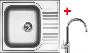 nerezové sety velké sinks Sinks STAR 580 V+VITALIA