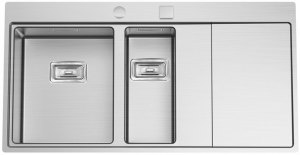 nerezové dřezy velké sinks Sinks XERON 1000.1 levý 1,2mm
