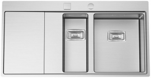 nerezové dřezy velké sinks Sinks XERON 1000.1 pravý 1,2mm