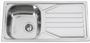 nerezové dřezy velké sinks Sinks OKIO 860 V 0,5mm leštěný