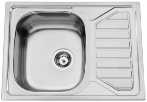 nerezové dřezy velké sinks Sinks OKIO 650 V 0,6mm matný