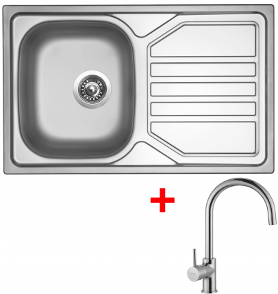 nerezové sety velké sinks Sinks OKIO 800 V+VITALIA