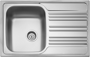 nerezové dřezy velké sinks Sinks STAR 780 V 0,6mm matný