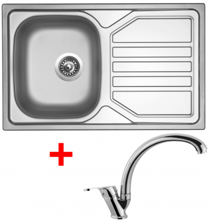 nerezové sety velké sinks Sinks OKIO 800 V+EVERA