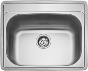nerezové dřezy malé sinks Sinks COMFORT 600 V 0,6mm matný