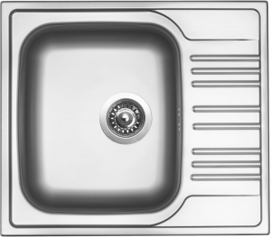 nerezové dřezy sinks Sinks STAR 580 V 0,6mm matný