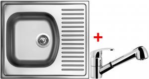 nerezové sety velké sinks Sinks SHORT 580 V+LEGENDA S