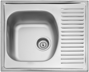 nerezové dřezy velké sinks Sinks SHORT 580 V 0,5mm matný