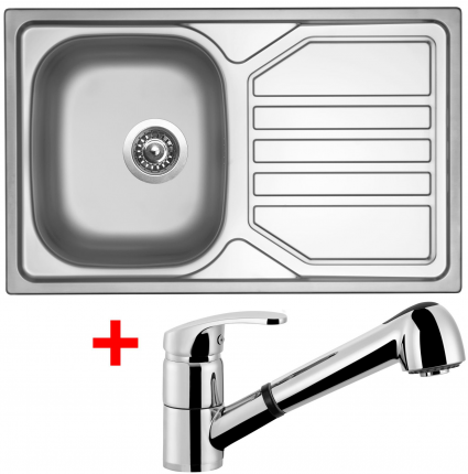 nerezové sety velké sinks Sinks OKIO 800 V+LEGENDA S