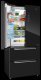 LA6983bc Česká Amerika, Volně stojící kombinovaná chladnička s mrazničkou BLACK