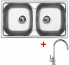 Sinks OKIO 780 DUO V+VITALIA