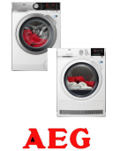 AEG ProSteam® L7FEC41SC+AEG AbsoluteCare® T8DBG48WC