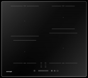 indukční varná deska concept IDV4560bf Indukční deska vestavná 60 cm