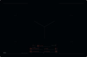 indukční varná deska aeg NIK85M30IB