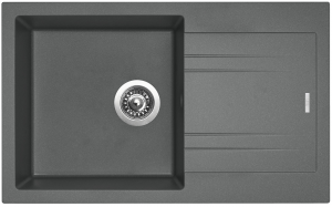 granitové dřezy sinks Sinks LINEA 780 N Titanium