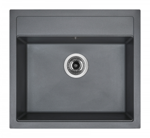 granitové dřezy sinks Sinks SOLO 560 Titanium