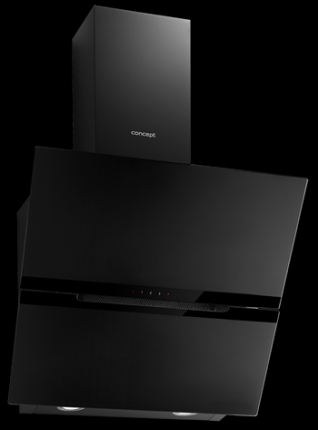 digestoř concept OPK5860bc Odsavač par komínový 60 cm BLACK