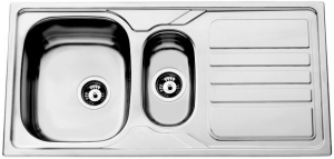 nerezové dřezy velké sinks Sinks OKIO 1000.1 V 0,6mm matný