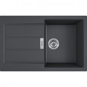 dřez franke  Sirius 2.0 S2D 611-78 Tectonite Černá