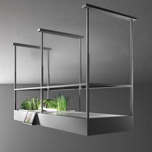 digestoř falmec SPAZIO IS.180 cm, 600m3, MATTE BLACK