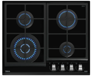 plynová varná deska teka GZC 64320 XBC BK