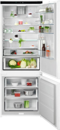 vestavná kombinovaná lednice aeg NSC7P751ES