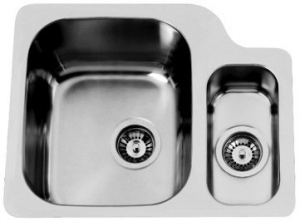 nerezové dřezy velké sinks Sinks DUO 571.1 V 1,0mm levý leštěný
