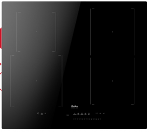indukční varná deska amica DI 6417 ASBB