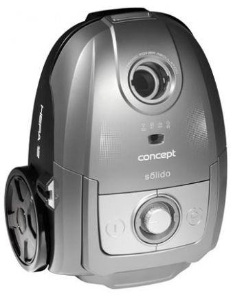 vysavač concept VP8073 Sáčkový vysavač 700 W Solido stříbrný