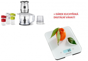 výhodný set concept SM3391 Fresh&Nutri smoothie mixér, chopper, mlýnek, 700 W + láhve 2 x 570 ml + 400 ml bílý+VK5711 Váha kuchyňská digitální 15 kg WHITE výhodný set concept SM3391 Fresh&Nutri smoothie mixér, chopper, mlýnek, 700 W + láhve 2 x 570 ml + 400 ml bílý+VK5711 Váha kuchyňská digitální 15 kg WHITE